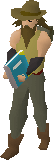 Crazy archaeologist